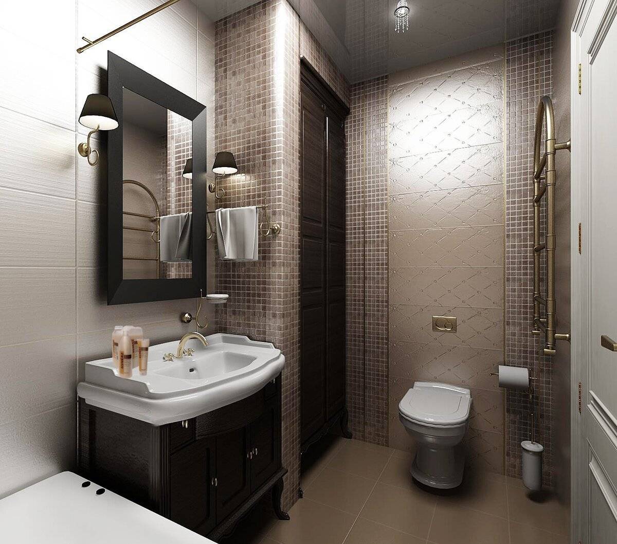 Отделка ванной комнаты: стильные бюджетные идеи оформления ванной