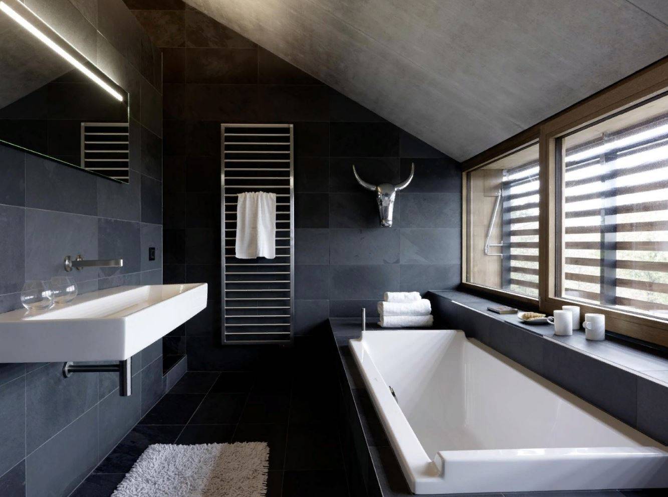Ванная комната в стиле минимализм: варианты дизайна, интерьер, фото