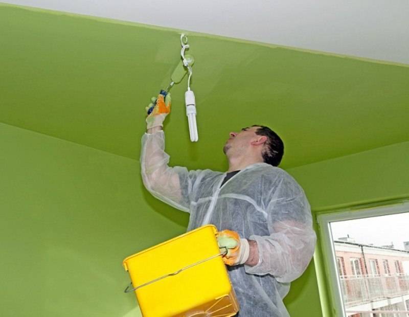 Какая краска для потолка лучше: выбор краски для отделки офисов, складов и квартир