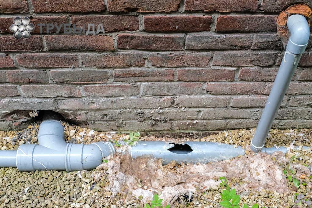 Как правильно вывести канализационную трубу на улицу: это необходимо знать