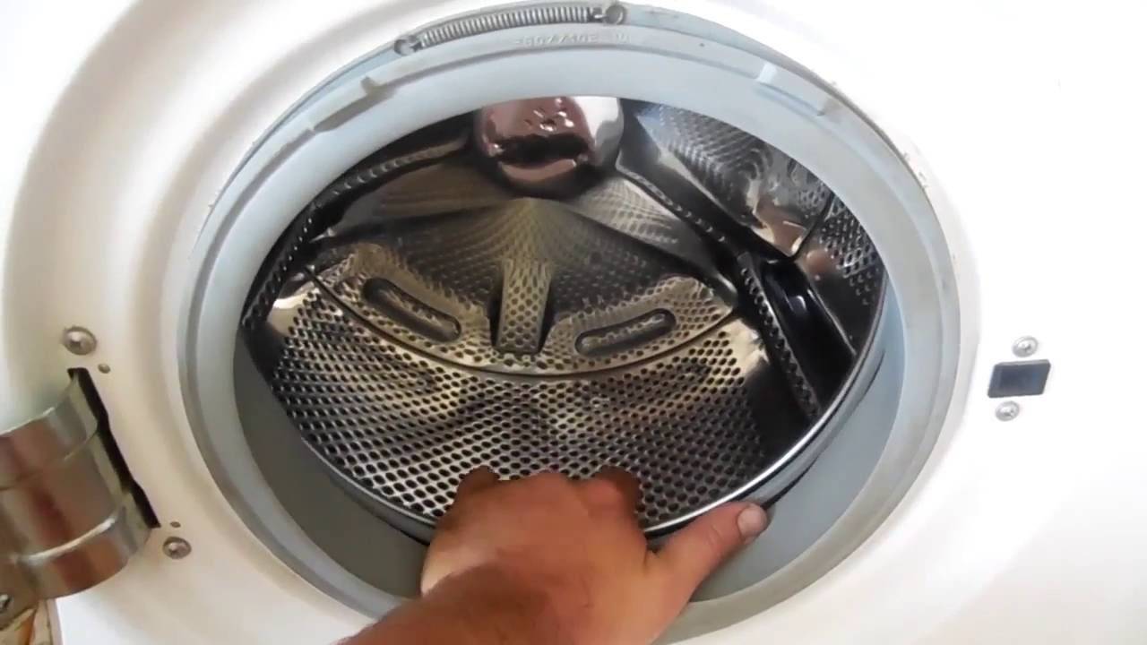 Как снять барабан на стиральной машине - инструкция