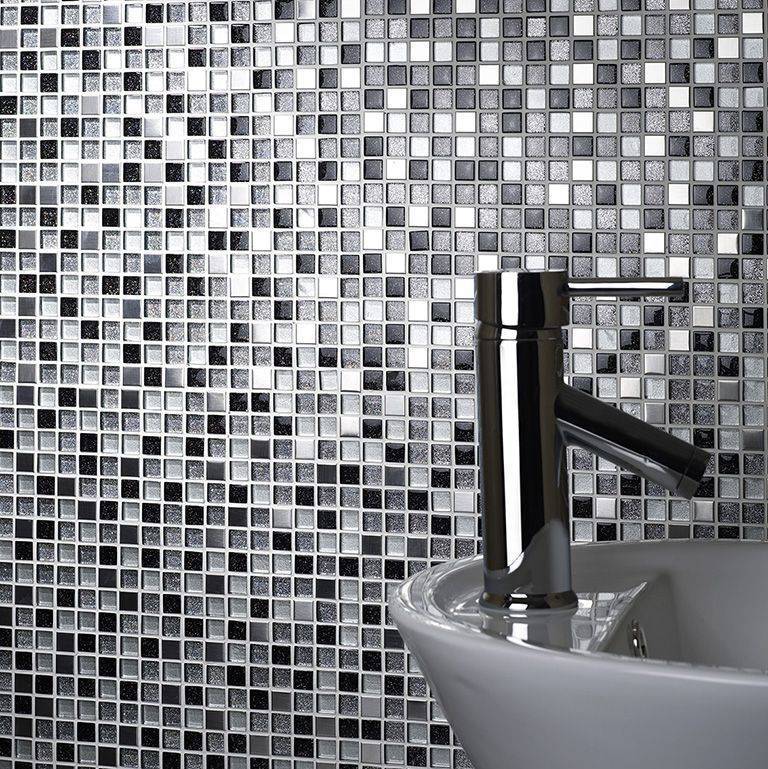 Плитка-мозаика для ванной: варианты и цветовые решения