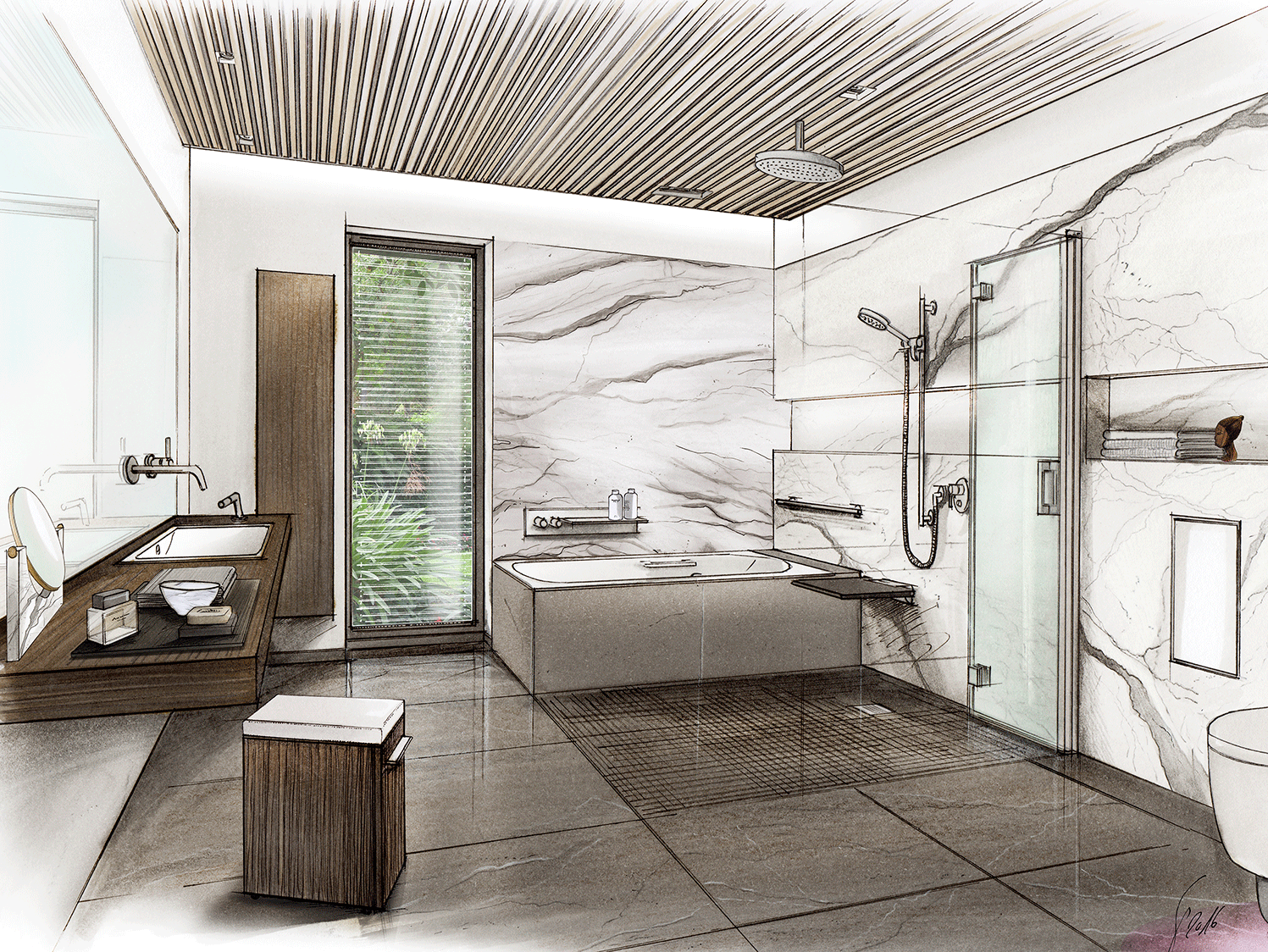 Как правильно подобрать по для проектирования дизайна ванной