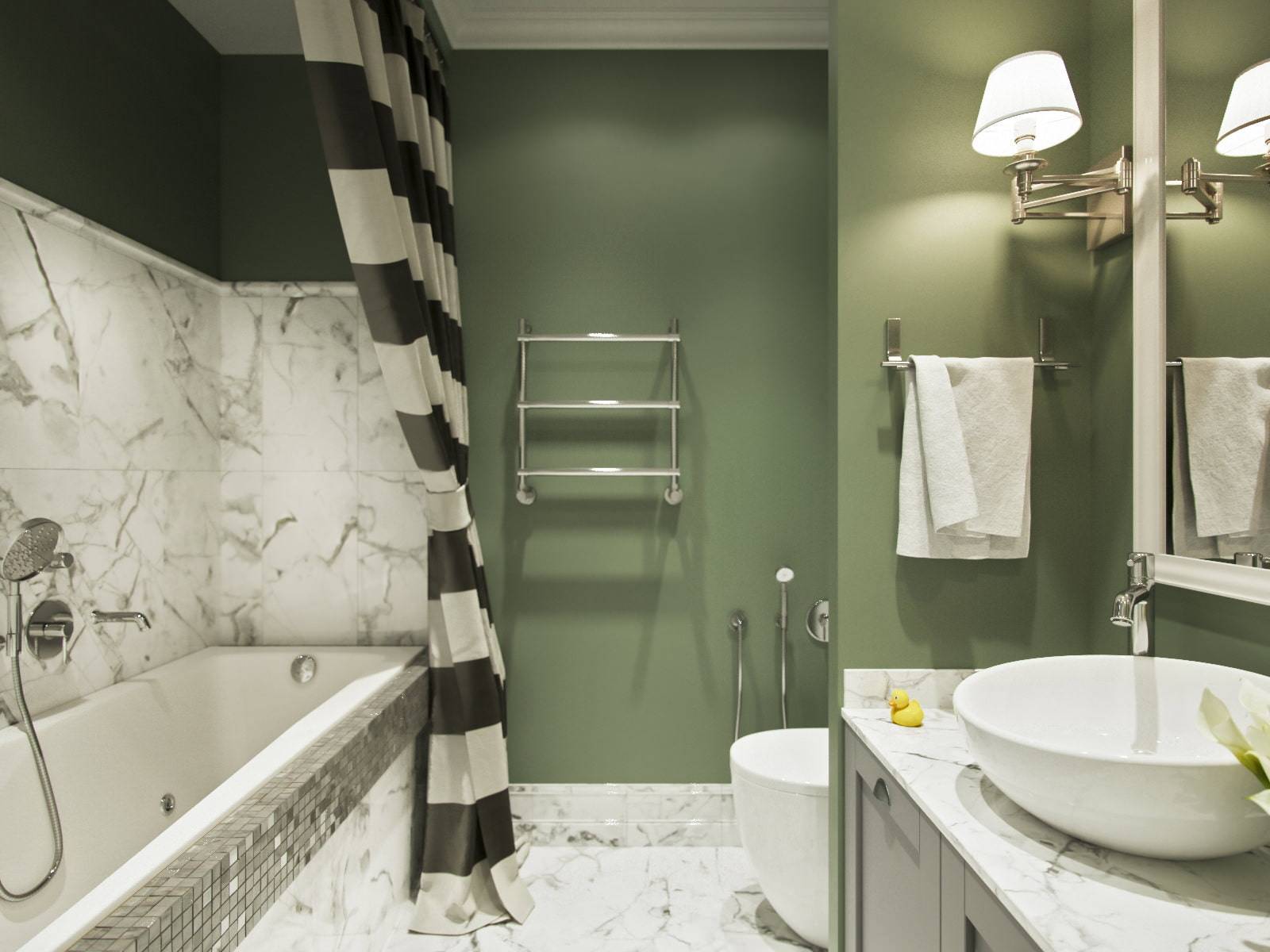 Дизайн ванной комнаты 8 кв м: полезные советы