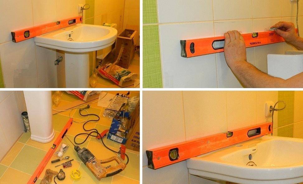 Как установить умывальник - монтаж умывальника в ванной - vannayasvoimirukami.ru