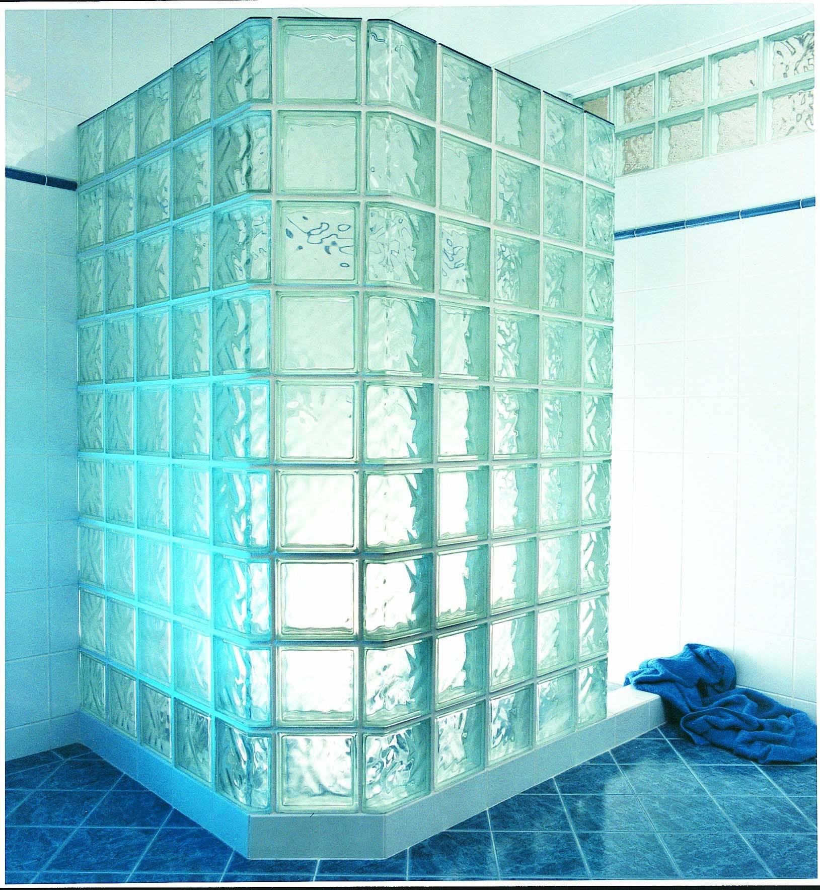 Размеры декоративных стеклянных блоков