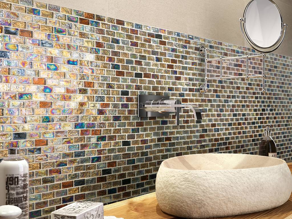 Кладем мозайку на сетке в ванной на стену в доме? выбор и пошаговая инструкция +видео