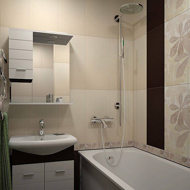 Малогабаритная ванная комната: интерьерные перипетии