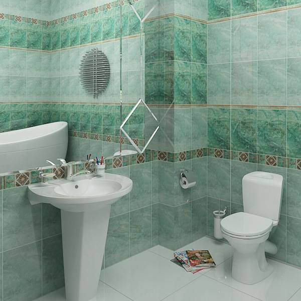 Дешевая плитка для ванной комнаты / zonavannoi.ru