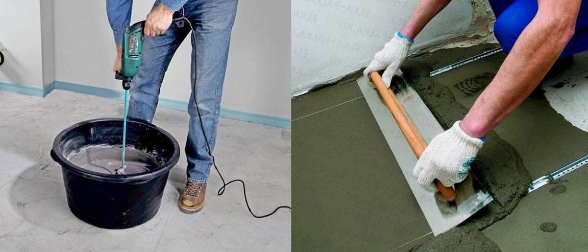Грунтовка бетонного пола под стяжку своими руками: инструкция и советы