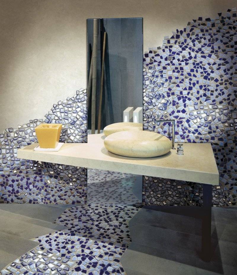 Плитка мозаика для ванной: разновидности, выбор дизайна и укладка – советы по ремонту