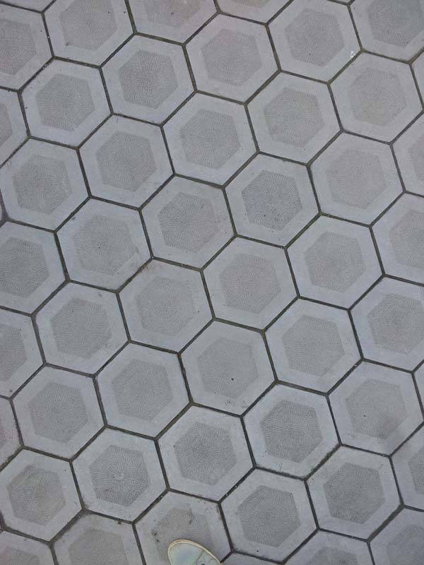 Шестиугольная плитка - мода, которая не проходит (+фото) | дизайн и интерьер ванной комнаты