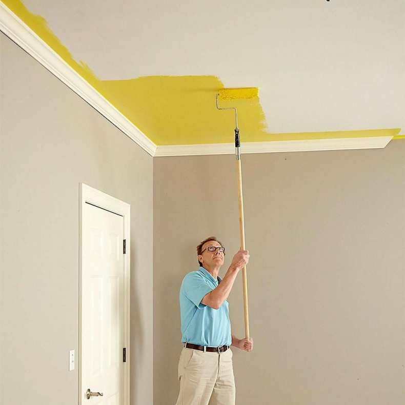 Краска для потолка какая лучше — выбираем по критериям, какой краской лучше красить потолок