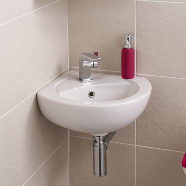 Угловая раковина в ванную – лучшие способы создания удобного интерьера (95 фото)
