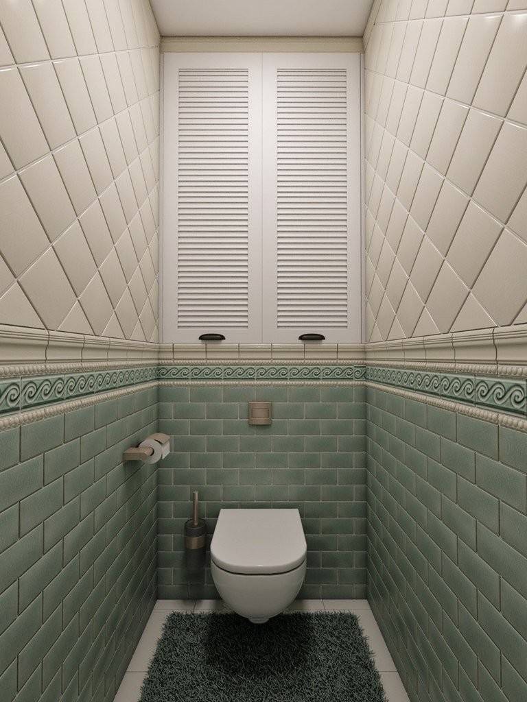 Дизайн плитки для туалета: примеры интерьеров