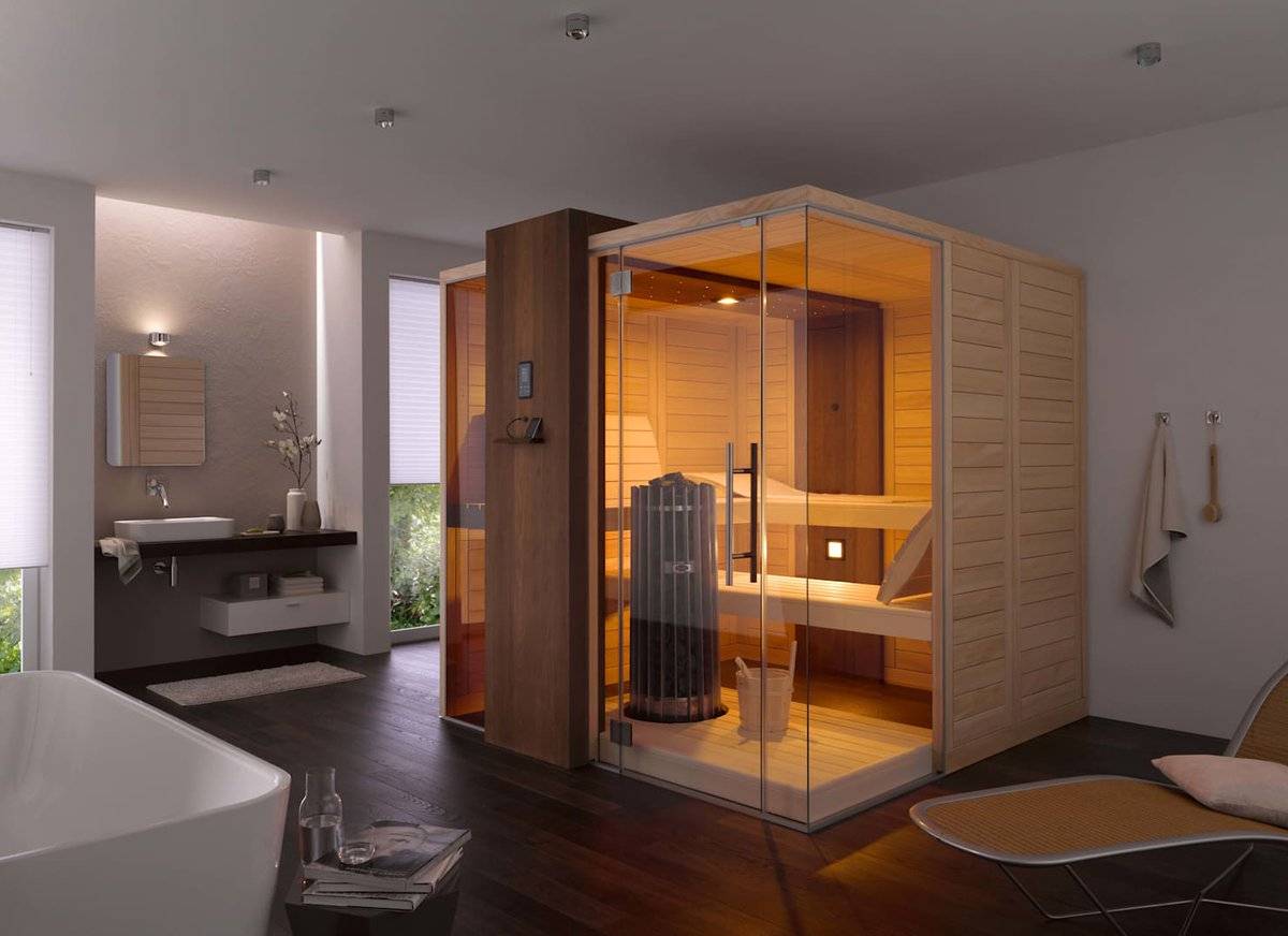 Сауна в квартире в ванной комнате: как обустроить зону для банных процедур