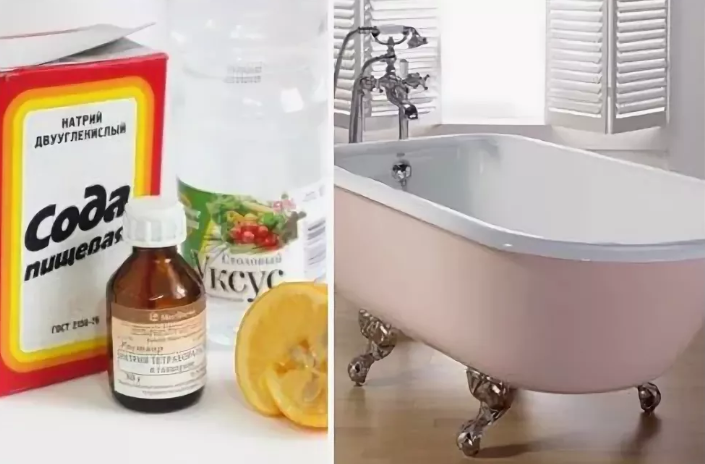 Как очистить чугунную ванну от желтизны и налета: проверенные методы