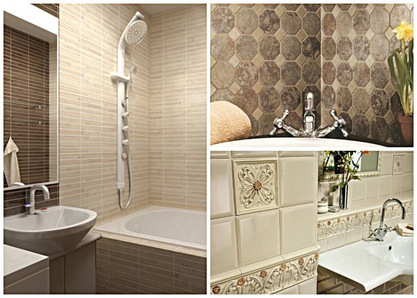 Плитка для ванной комнаты: фото дизайна и декора, выбор и сочетания кафеля
