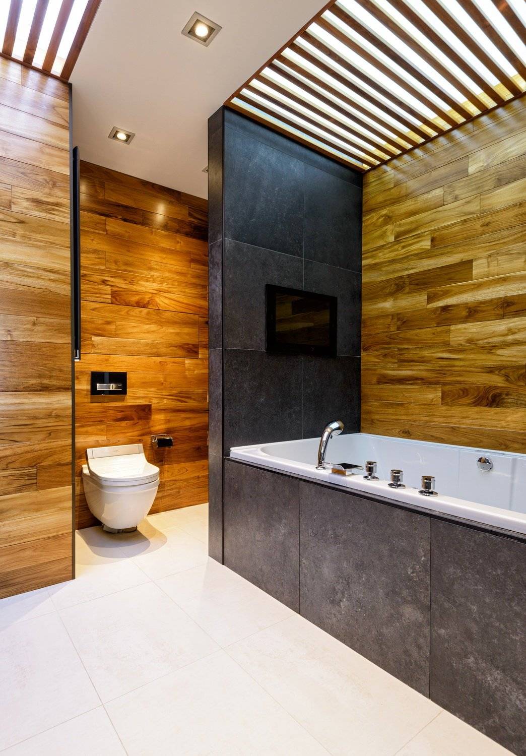Вагонка в ванной комнате: плюсы и минусы + фото дизайна