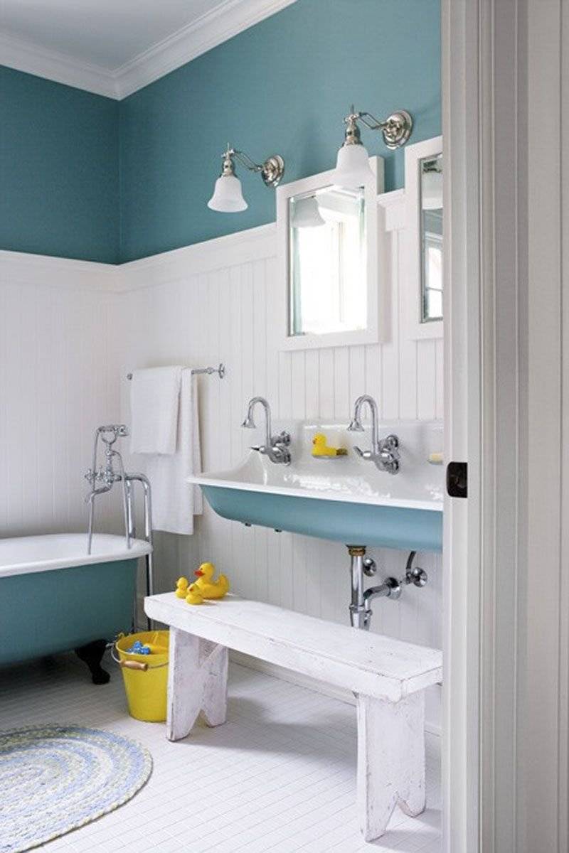 Чем покрасить стены в ванной вместо плитки - блог ремстрой-про