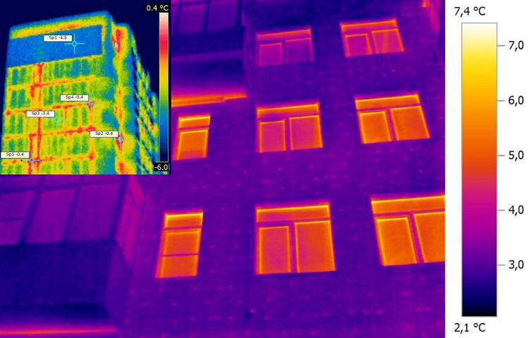 Как проверить свою квартиру или дом на утечки тепла с помощью тепловизора - определение теплопотерь