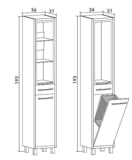 Шкаф в ванную комнату: обзор моделей и правила применения в разных дизайнах интерьера