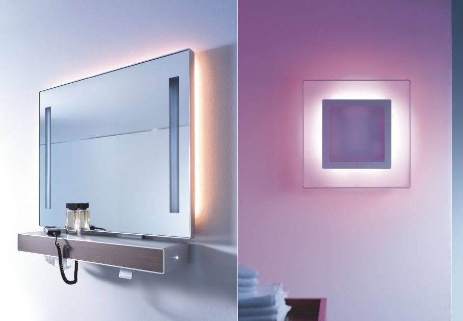 Зеркало с подсветкой в ванную комнату: формы, модели - 54 фото с вариантами дизайна