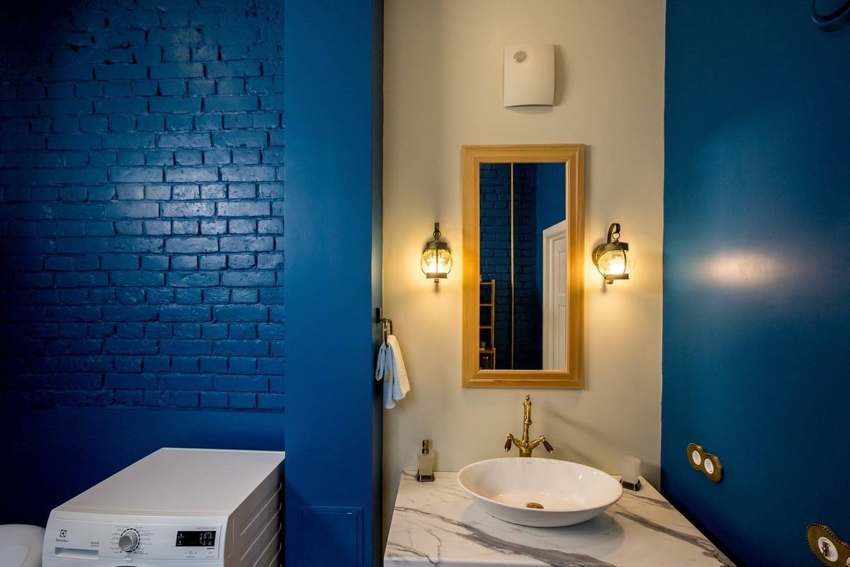 Чем покрасить стены в ванной вместо плитки  выбор красок - все про гипсокартон