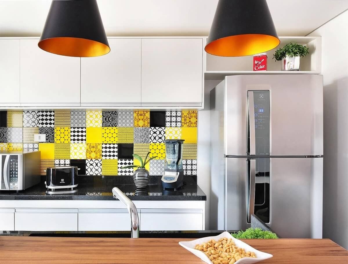 Фартук для кухни из плитки: дизайн, фото, параметры, стилевое решение, укладка