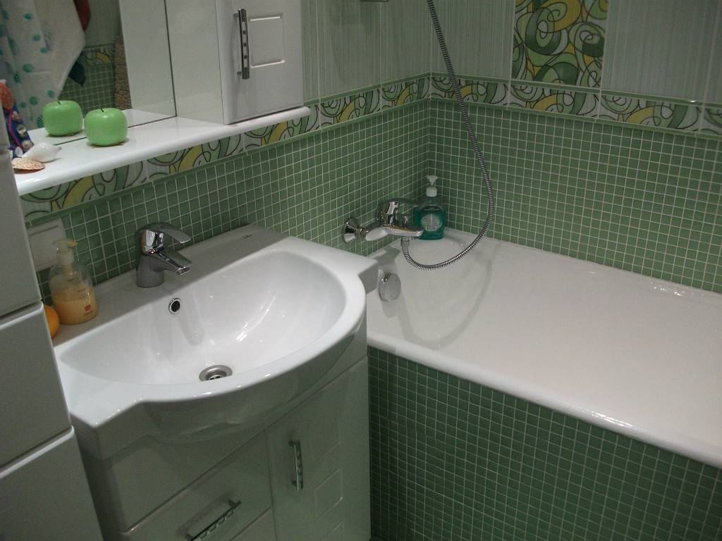 Ремонт ванной комнаты в хрущевке своими руками: фото и видео