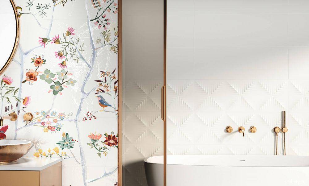Испанская плитка для ванной комнаты: нюансы стиля, преимущества кафеля из испании, коллекции