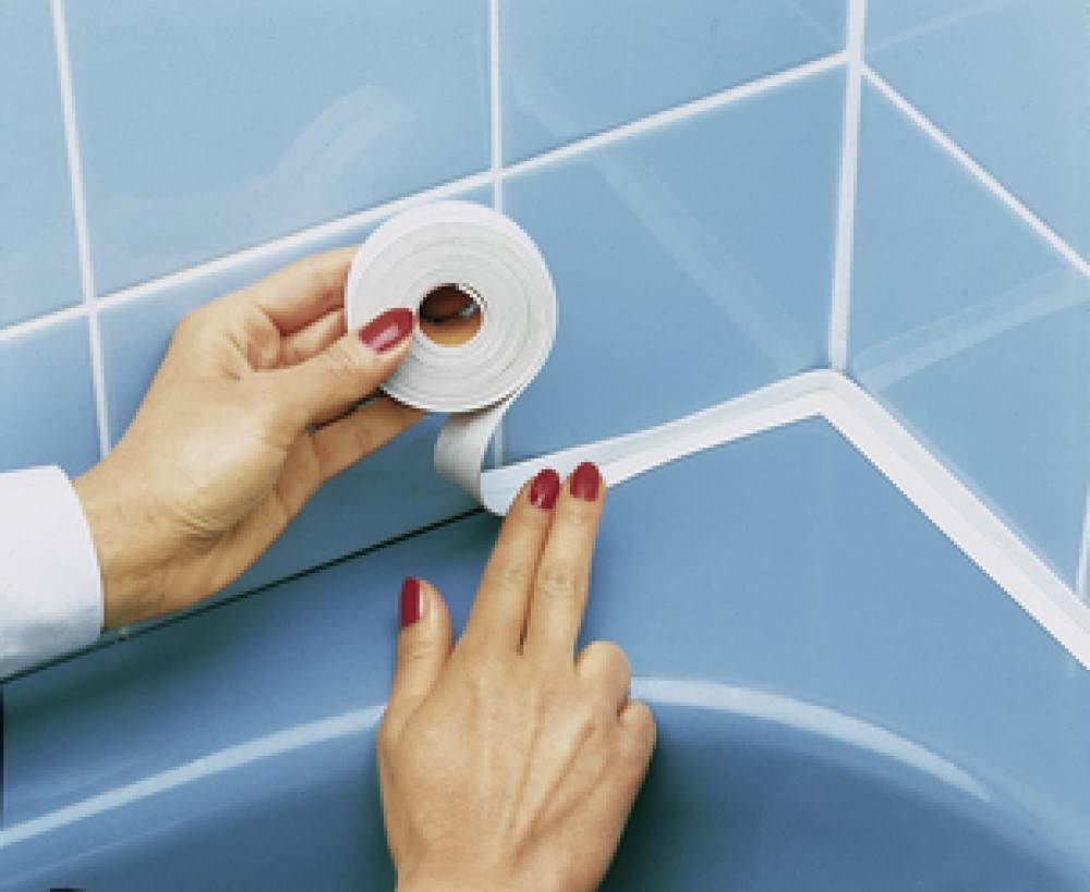 Пластиковый бордюр для ванной: инструкция + фото
