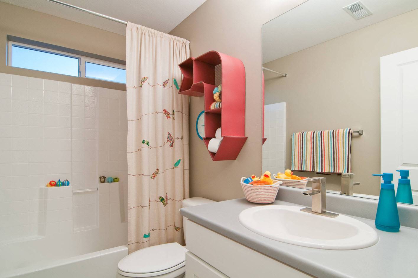 Дизайн детской ванной: 16 крутых и практичных идей