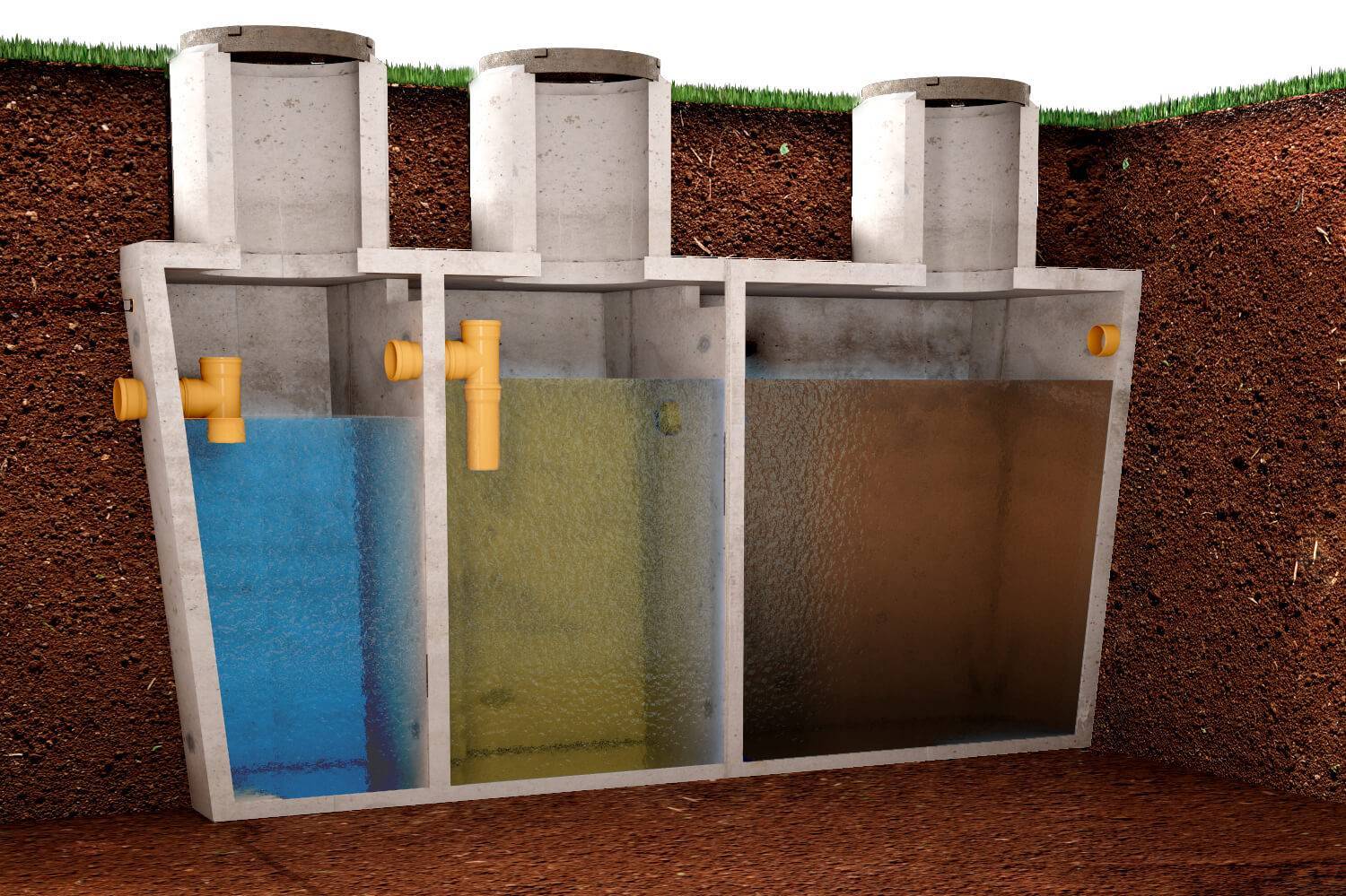 Надёжная выгребная яма из бетонных колец – технология постройки