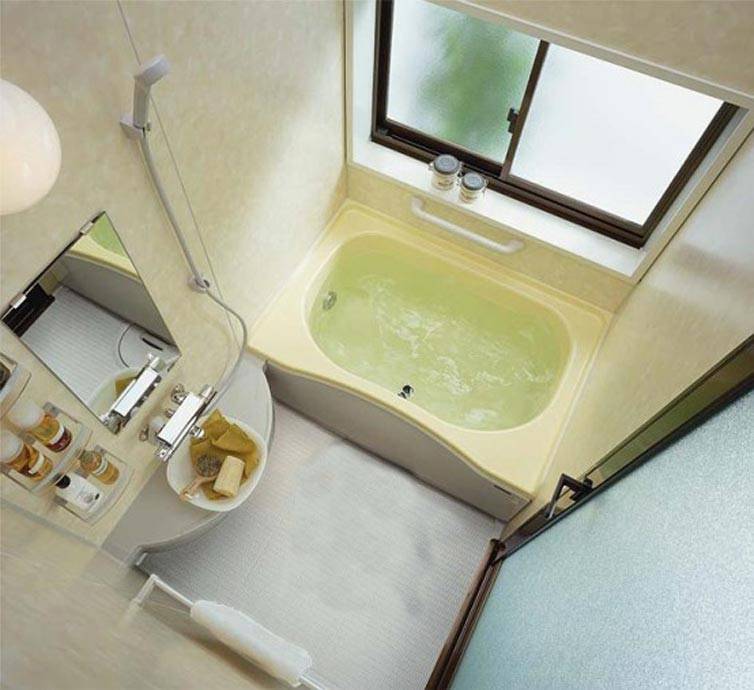 Варианты дизайна маленькой ванной комнаты